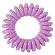 Резинки для волос «Пружинка» фиолетовый (3шт) DEWAL
