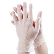 Виниловые перчатки БЕЛЫЕ, M, 100шт ViniMax