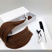 10 Набор «Волосы на заколках» прямые 60 см SLAVIC HAIR