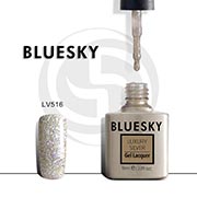 516 Гель-лак 10 мл Luxury Silver BLUESKY