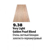 9.38 (Оч.светлый блондин золотисто-перламутровый) Крем-краска б/аммиака 100мл Soft Touch