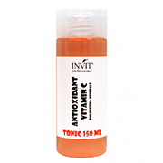 Тоник-антиоксидант для очищения лица с витамином С, флоретином и минералами 150 мл INVIT