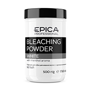 Обесцвечивающая пудра EPICA PROFESSIONAL White удобна для мастеров, которые предпочитают видеть реальный фон осветления, без нейтрализации. Обесцвечивает до 7 тонов, работает с натуральной и косметической базой, не пылит.Способ применения:Смешать в не