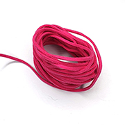 Сканди-шнурок кожаный (розовый) 5м