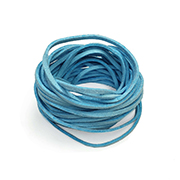 Сканди-шнурок кожаный (светло-голубой) 5м
