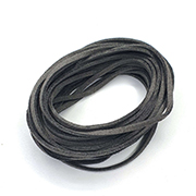 Сканди-шнурок кожаный (тёмно-серый) 5м