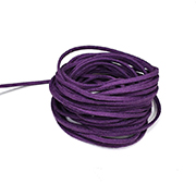 Сканди-шнурок кожаный (фиолетовый) 5м