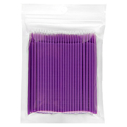 Микрощеточки, размер S, 90-100шт в пакете (01 фиолетовые)