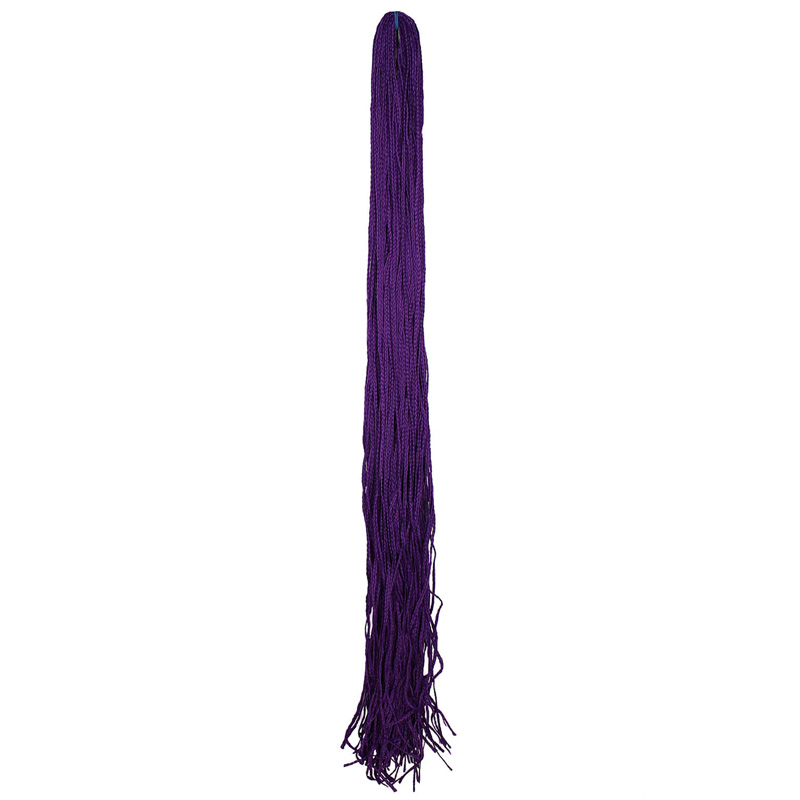 11 Ф (Фиолетовый) прямые косички 1,6м - 110г - 52шт.