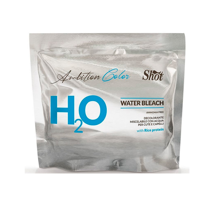 Обесцвечивающий порошок H2O 30гр (активируется водой) WATER BLEACH