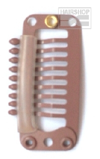 Клипса 9Т (32 мм)  коричневый