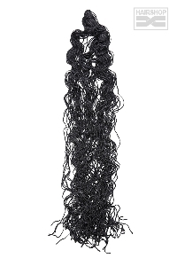 1 волна (Черный) косички  1,6м - 110г - 52шт.