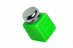 Помпа для жидкости зеленая (непр.пластик, крышка метал.)