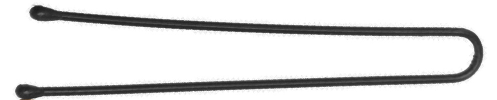 Шпильки 45 мм прямые, черные (200 гр) DEWAL коробка