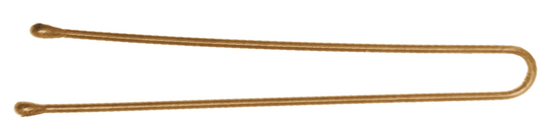 Шпильки 60 мм прямые, золотистые (200 гр) DEWAL коробка