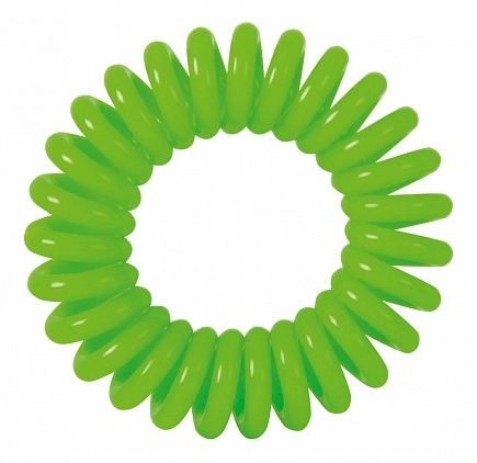 Резинки для волос «Пружинка» светло-зеленый (3шт) DEWAL
