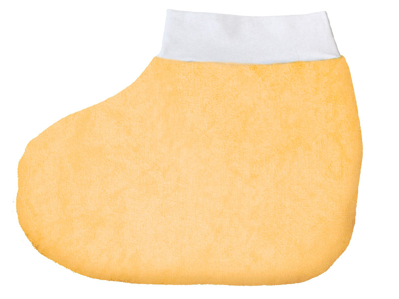 Носки для парафинотерапии махровые с манжетом бежевые JessNail