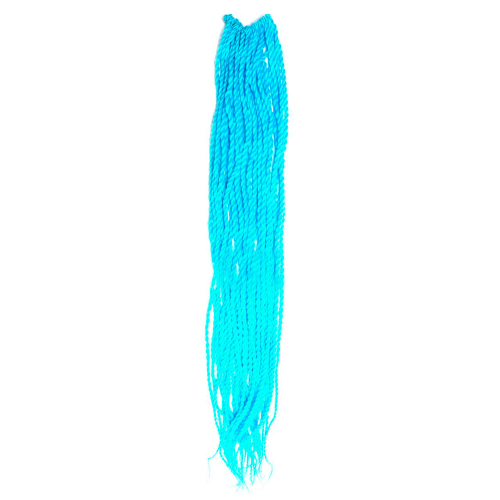 Сенегальские косы Светло-голубой 60 см