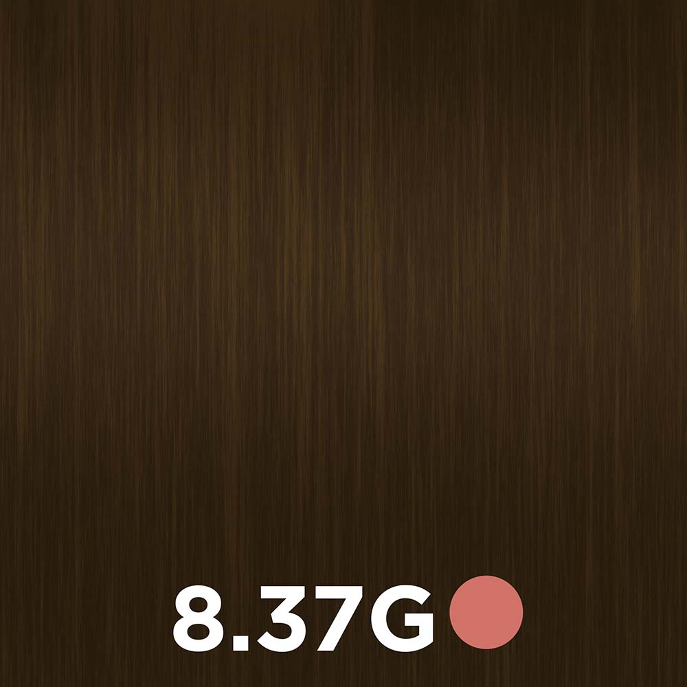 8.37G (Светло-золотое дерево) Крем-краска д/волос 60мл AURORA