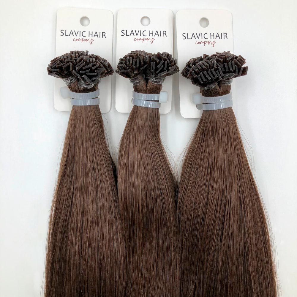 8 П 60см Волосы на капсулах (25 шт. уп) SLAVIC HAIR