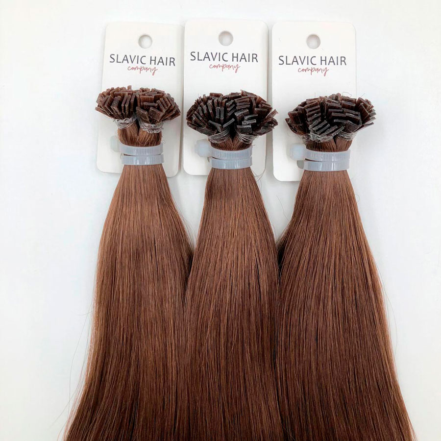 10 П 60см Волосы на капсулах (25 шт. уп) SLAVIC HAIR