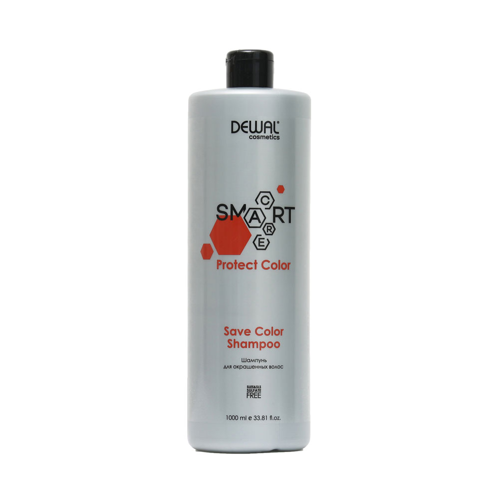 Шампунь для окрашенных волос, 1000мл SMART CARE Protect Color Save Color Shampoo