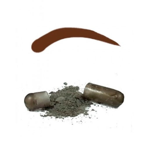 Краска-хна в капсулах для бровей, набор 1 капсула (темно-коричневый) Godefroy Eyebrow Tint Dark Brown