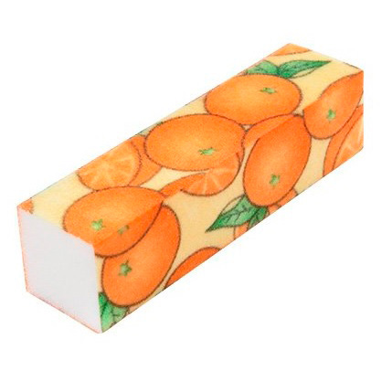 Блок четырехсторонний шлифовальный цветной (01 Апельсин)