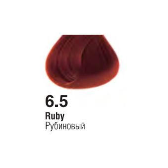 6.5 (Рубиновый) Крем-краска д/волос 100мл Profy Touch