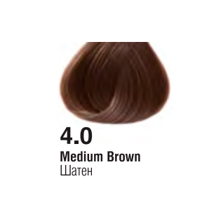 4.0 (Шатен) Крем-краска д/волос 100мл Profy Touch