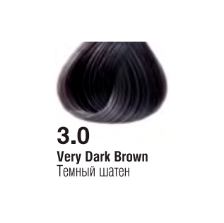 3.0 (Темный шатен) Крем-краска д/волос 100мл Profy Touch