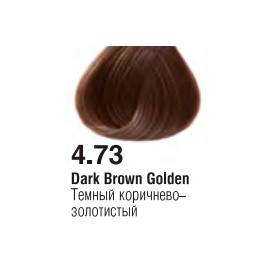 4.73 (Темный коричнево-золотистый) Крем-краска д/волос 100мл Profy Touch