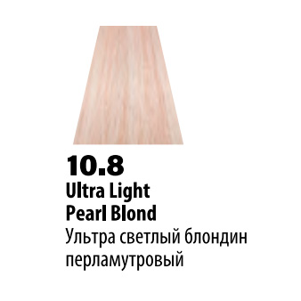 10.8 (Ультра светлый блондин перламутровый) Крем-краска б/аммиака 100мл Soft Touch