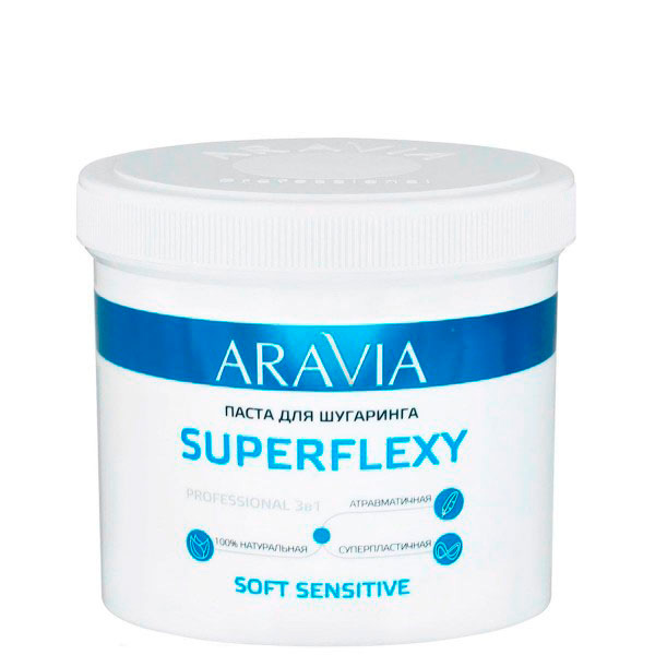 Паста для шугаринга SUPERFLEXY Soft Sensitive, 750гр Aravia_28.02.2022!!!