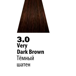 3.0 (Темный шатен) Крем-краска б/аммиака 100мл Soft Touch