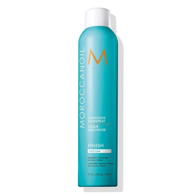 Лак для волос сияющий средней фиксации, 330мл Luminous Hairspray Medium Moroccanoil