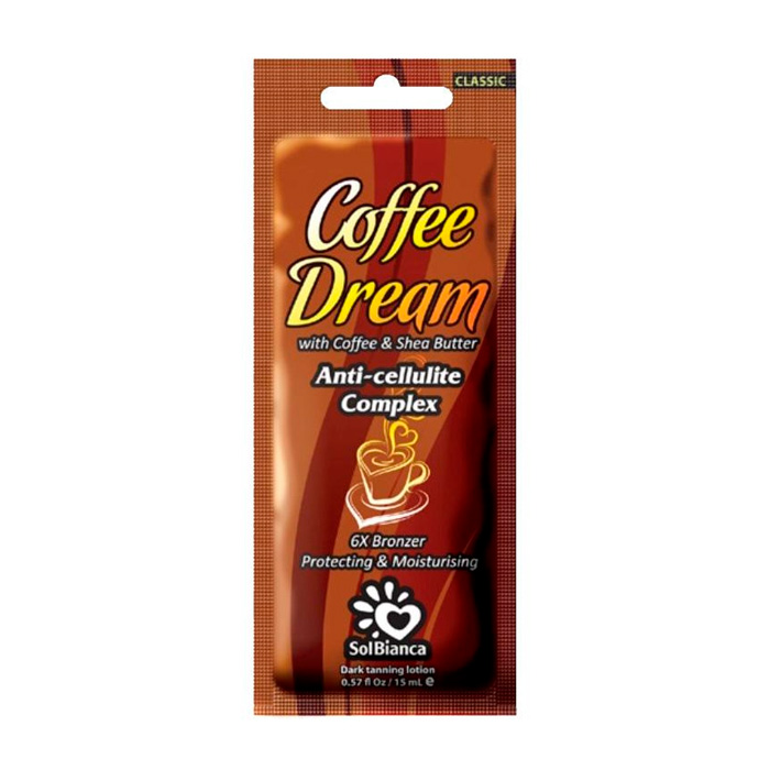 Coffee Dream - 6х bronzer Крем для загара с маслом кофе и Ши 15мл
