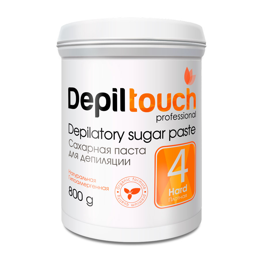 Сахарная паста для депиляции №4 Плотная 800 гр. Depiltouch