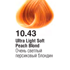 10.43 (Оч.светлый персиковый блондин) Крем-краска д/волос 100мл Profy Touch