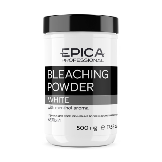 Обесцвечивающая пудра EPICA PROFESSIONAL White удобна для мастеров, которые предпочитают видеть реальный фон осветления, без нейтрализации. Обесцвечивает до 7 тонов, работает с натуральной и косметической базой, не пылит.Способ применения:Смешать в не