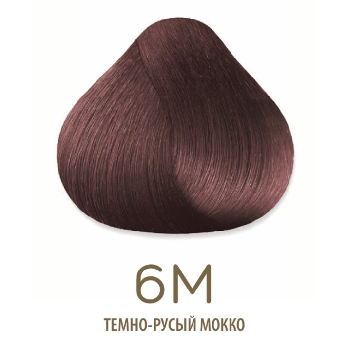 6М (темно-русый мокко) масло д/окрашив. волос б/аммиака CD, 50 мл