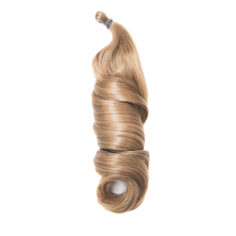 Пони HairUp! для точечного афронаращивания Песочный блонд 1,4м - 100г