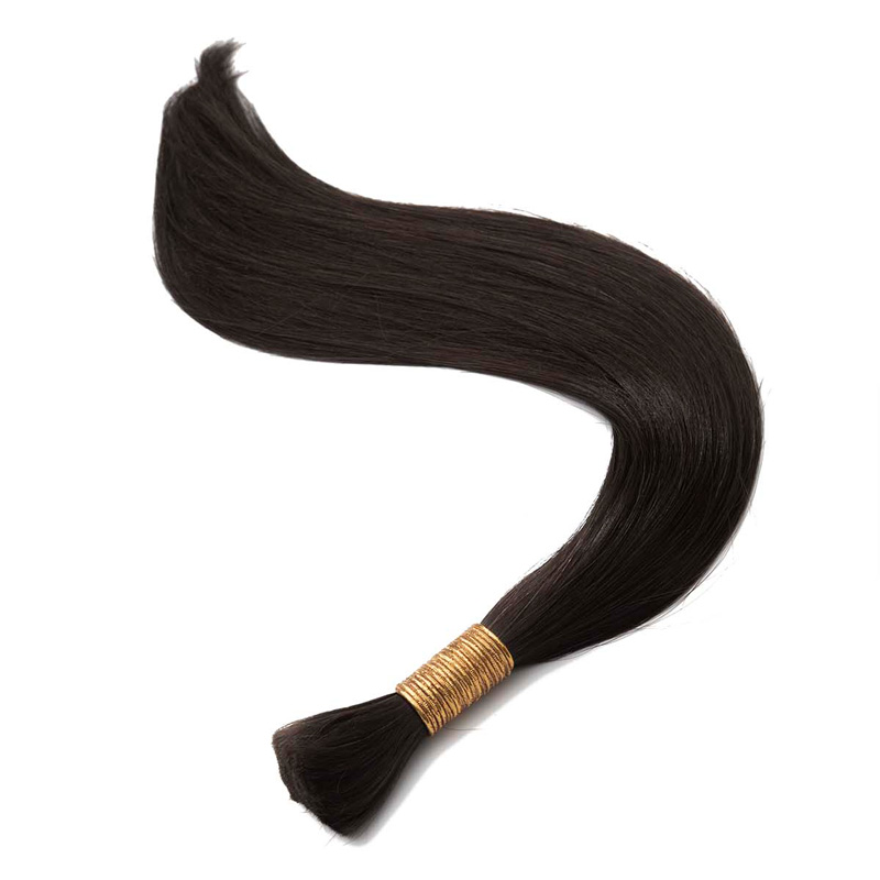 1.2 (Тёмный брюнет) Волосы в срезе прямые 52 см 100гр J-LINE