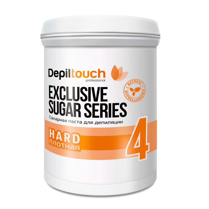 Сахарная паста для депиляции №4 Плотная Exclusive 330 гр. Depiltouch